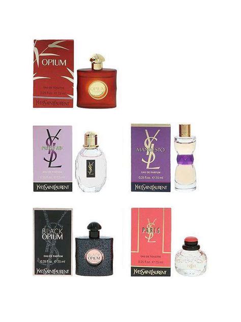 ysl miniature perfume set uk|YSL mini fragrance gift set.